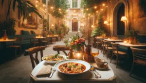 Vettor: romantico ristorante a Bari con cucina vegetariana